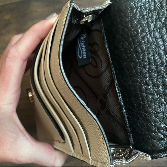 Brighton Black and Cream Mini Bag - Picture 15 of 15